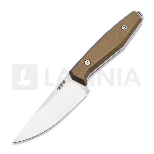 Böker Germany Daily Knives AK1 Droppoint MagnaCut ナイフ, Gold 129519