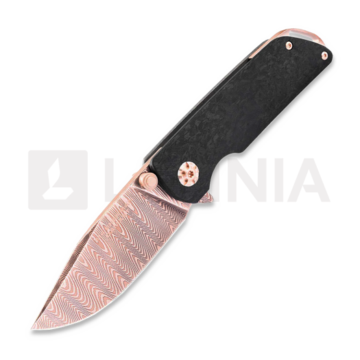 Skladací nôž Böker Germany M4 Sherman Damast Rose Gold 110118DAM