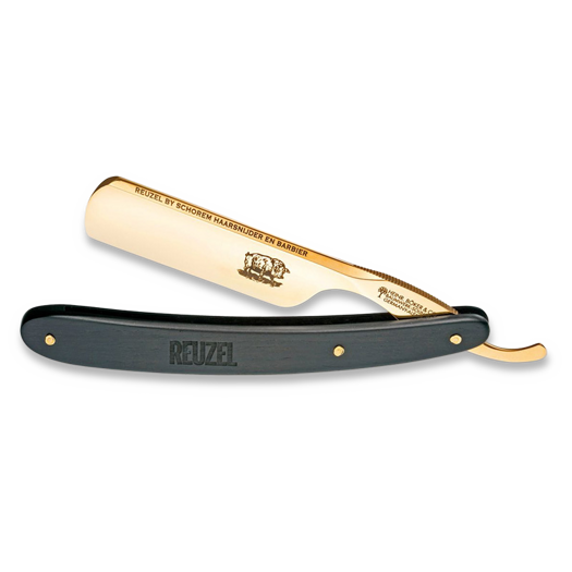 Rasoir droit Böker Germany Golden Reuzel Razor Axe 140542