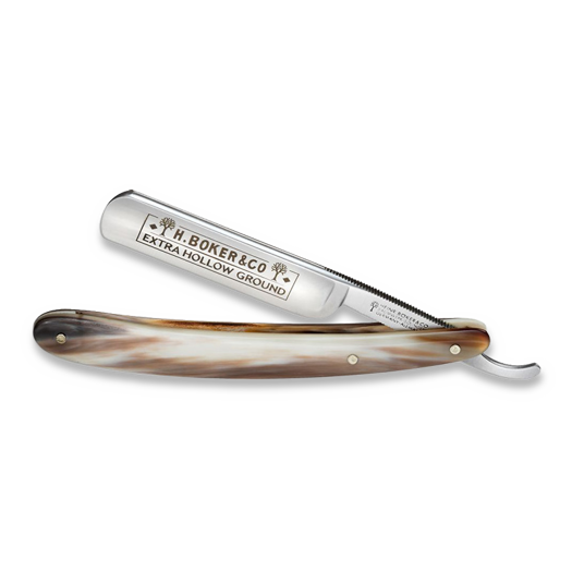 Böker H. Boker & Co. Horn lige barberkniv 140533