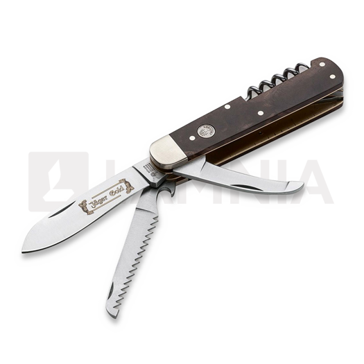 Böker Jagdmesser Quadro Jäger Gold kääntöveitsi 110646