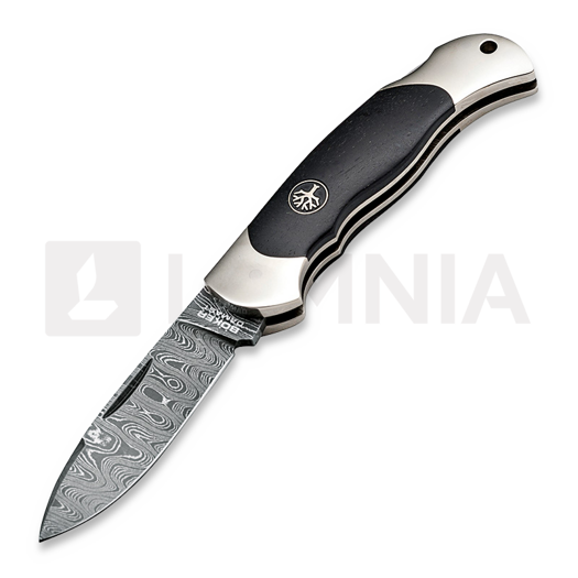 Liigendnuga Böker Germany Junior Scout Spearpoint Stag Damascus 111930DAM