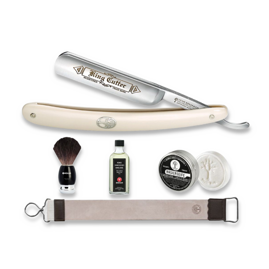 Böker King Cutter white with Care Set 141624SET