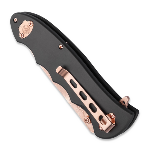 Couteau pliant B&ouml;ker Leopard-Damast EDC Rosegold 110289DAM