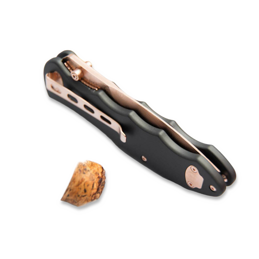 Couteau pliant B&ouml;ker Leopard-Damast EDC Rosegold 110289DAM