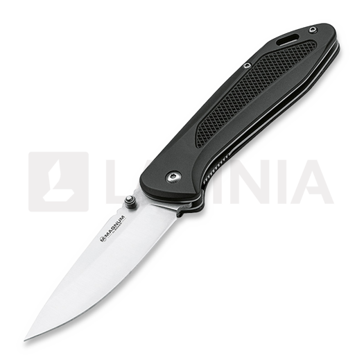 Magnum Advance Checkering Black kääntöveitsi 01RY302