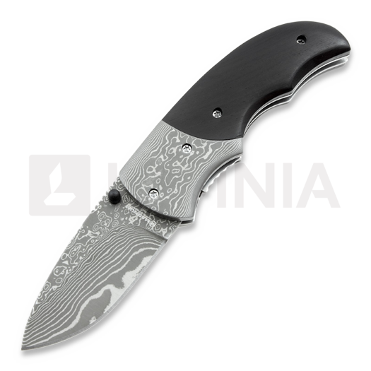 Magnum Damascus Stubby folding knife 01MB178DAM