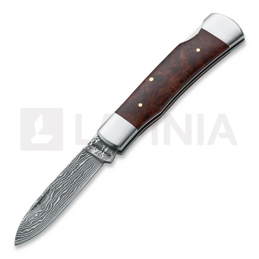 Magnum Damast Rosewood folding knife 01RY166DAM