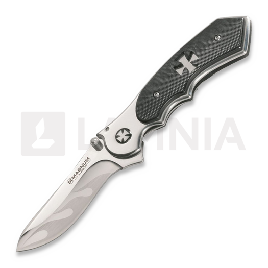 มีดพับ Magnum Heavy Metal Flaming Cross 01RY920