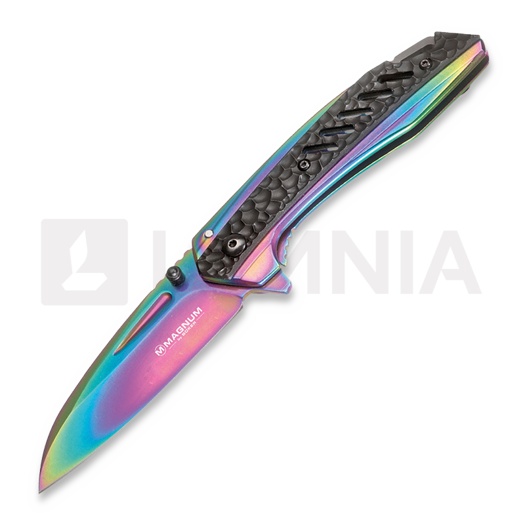 Couteau pliant Magnum Rainbow Charcoal 01RY313