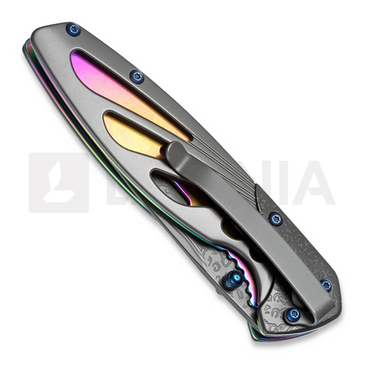 Magnum Rainbow Odonata sulankstomas peilis 01RY314