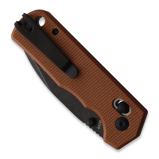 Couteau pliant B&ouml;ker Magnum Rockstub Brown Micarta 01SC710