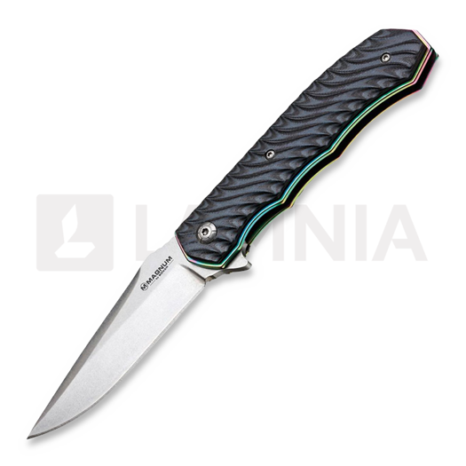 Magnum Satin Rainbow 접이식 나이프 01SC107