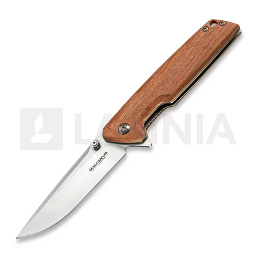 Magnum Straight Brother Wood folding knife 01MB723
