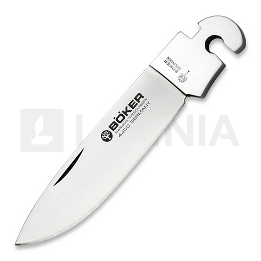 Böker Optima Drop-Point 440C peilio geležtė 119014