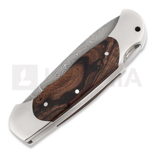 B&ouml;ker Optima Ironwood Damast folding knife 110067DAM