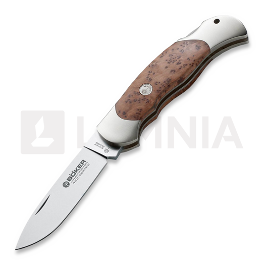 Böker Optima Thuja Drop Point 折叠刀 113012TH