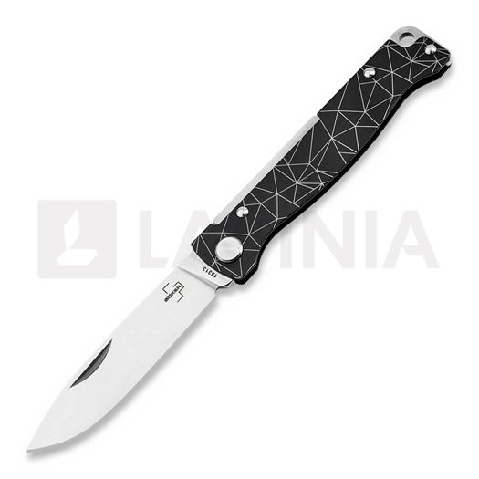 Böker Plus Atlas Black Polygon összecsukható kés 01BP0019