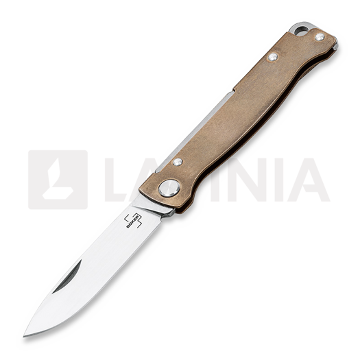 Navalha Böker Plus Atlas Brass 01BO853