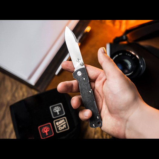 Складной нож B&ouml;ker Plus Atlas Droppoint TS 01BP0064