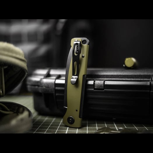 Складной нож B&ouml;ker Plus Atlas OD Green 01BP0063