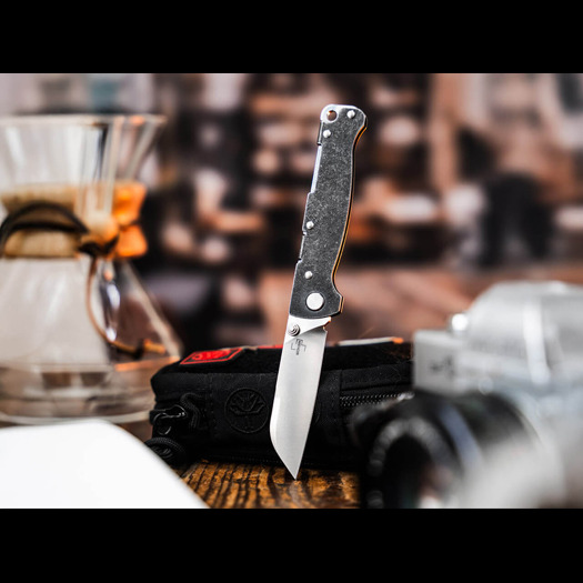 Coltello pieghevole Böker Plus Atlas Sheepsfoot TS 01BP0066