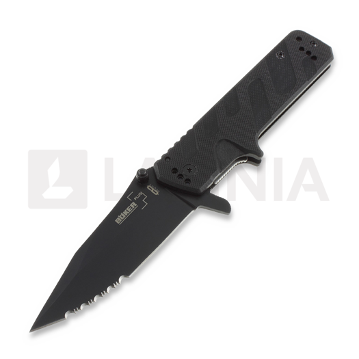 Zavírací nůž Böker Plus Direkt, vroubkování na čepeli 01BO571