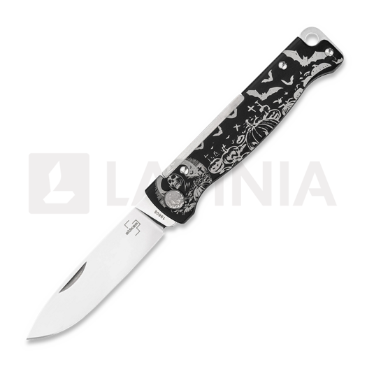 Böker Plus Evil Pumpkin Atlas folding knife 01BP0185