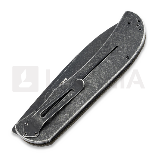 Böker Plus Exskelibur I Framelock Micarta folding knife 01BO359