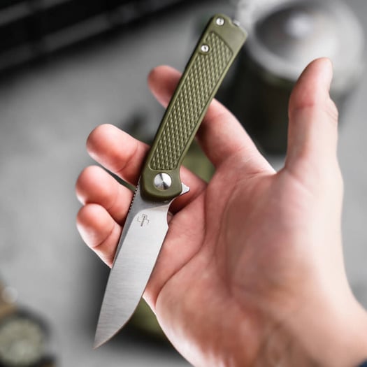 Складний ніж B&ouml;ker Plus Fire Ant Green 01BP0073
