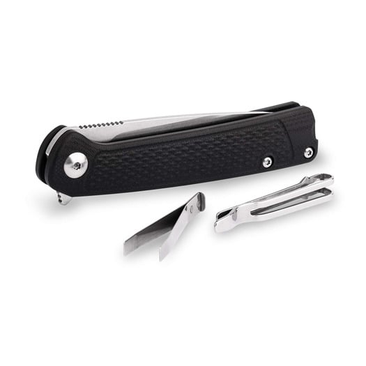 Saliekams nazis Böker Plus Fire Ant Liner Lock, melns 01BP0098