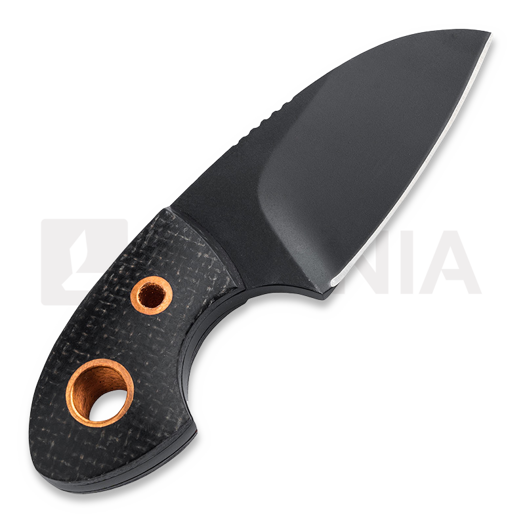 Böker Plus Gnome all Black Copper neck knife 02BO084
