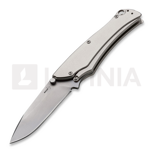 Böker Plus Griploc Non Assist Gray folding knife 01BO040