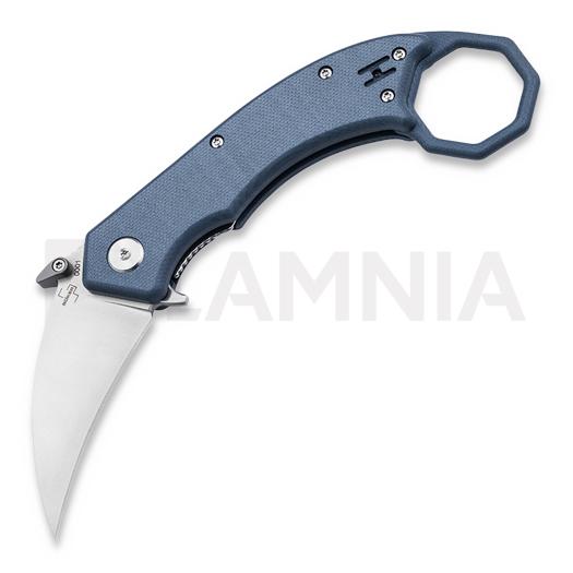 Zavírací nůž Böker Plus HEL Karambit Blue/Grey 01BO516