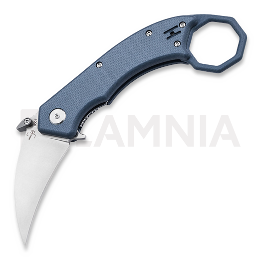 Böker Plus HEL Karambit Blue/Grey 접이식 나이프 01BO516