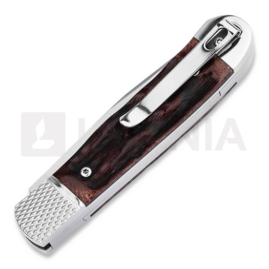 Böker Plus Hidden Release Trapper Appaloosa Bone folding knife 01BP0029