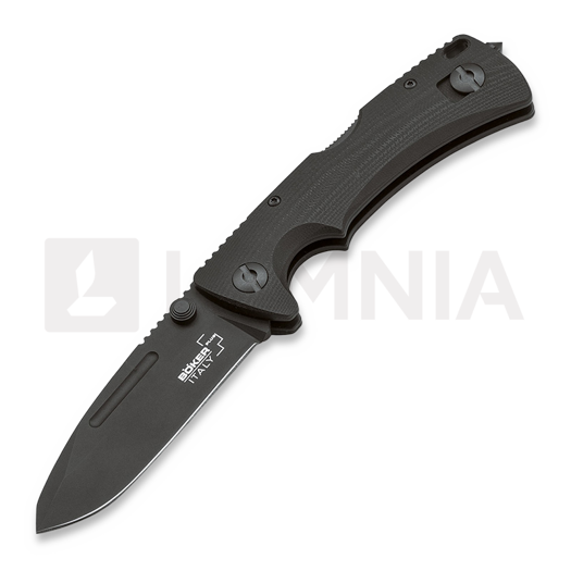 Coltello pieghevole Böker Plus Italy PM-3 All Black 01BO303