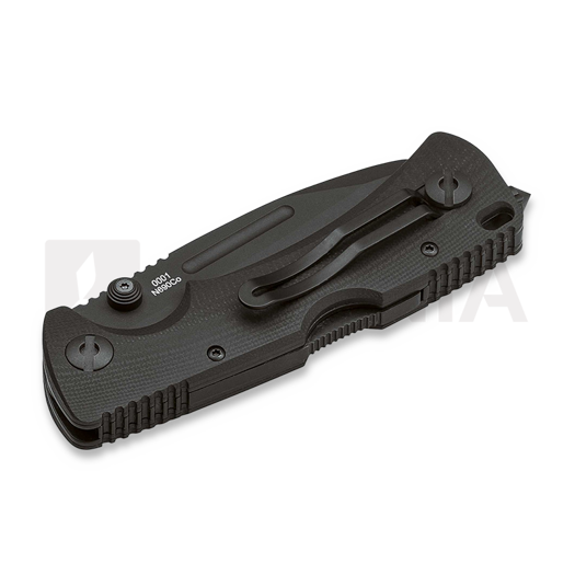 Böker Plus Italy PM-3 All Black 折叠刀 01BO303