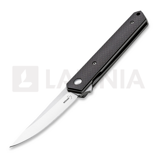 Böker Plus Kwaiken Mini Flipper Carbon folding knife 01BO256