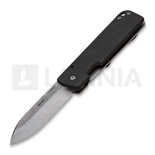 Böker Plus Lancer 42 folding knife, carbon 01BO467