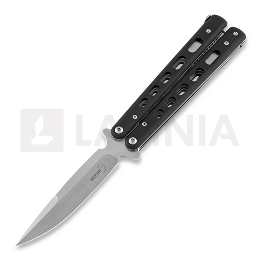Böker Plus Large G10 Balisong perhosveitsi 06EX012