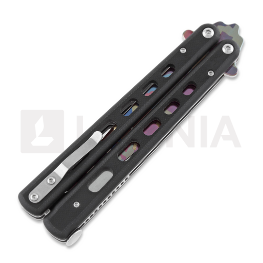 Böker Plus Large G10 Balisong perhosveitsi, camo blade 06EX012CM