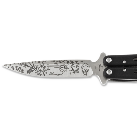 Böker Plus Large G10 Balisong perhosveitsi, joker 06EX012LS1