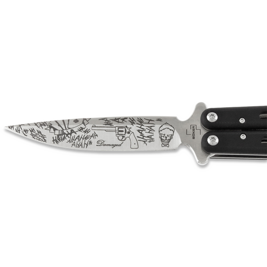 Нож пеперуда Böker Plus Large G10 Balisong, joker 06EX012LS1
