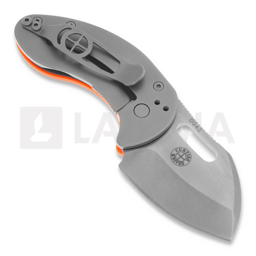 Zav&iacute;rac&iacute; nůž B&ouml;ker Plus Nano, oranžov&aacute; 01BO602