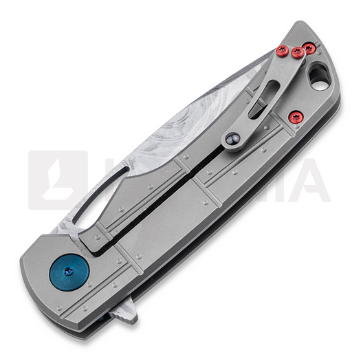 Böker Plus P-51 Damast sulankstomas peilis 01BO910DAM