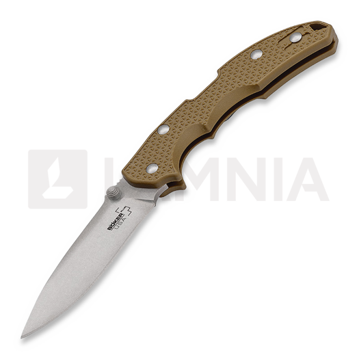 Nóż składany Böker Plus Patriot Coyote 01BO373