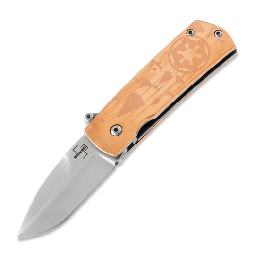 Couteau pliant Böker Plus Shamsher Copper Space Ships 01BO362LS01