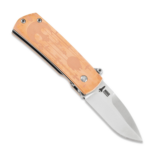 Böker Plus Shamsher Copper Space Ships sulankstomas peilis 01BO362LS01