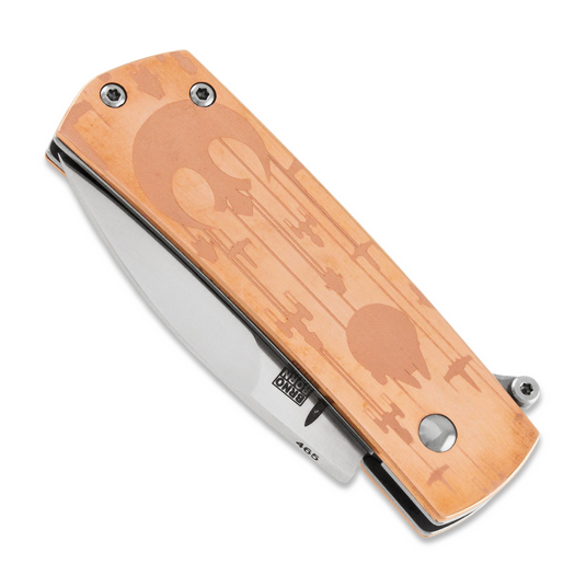 Böker Plus Shamsher Copper Space Ships sulankstomas peilis 01BO362LS01